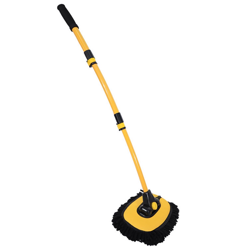 Cây Lau Xe Hơi Lông Mềm Không Đau Có Thể Thu Gọn K1E7