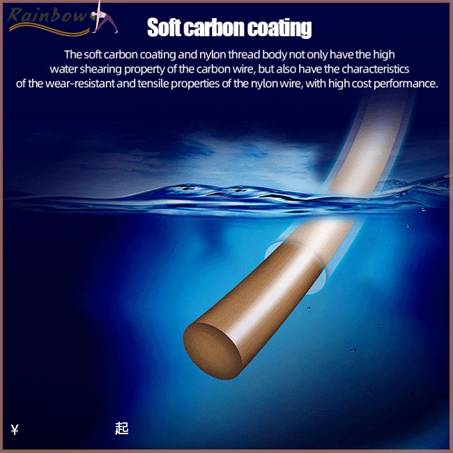 Cuộn Dây Câu Cá 100m Bằng Nylon Nhiều Kích Cỡ