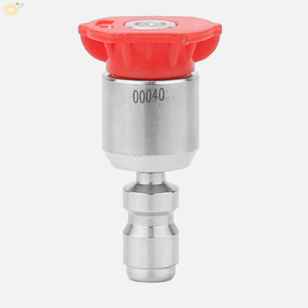 【VARSTR】Nozzle Rotary Sprinklers Spare Parts Spray Stainless Steel 1/4inch 1set