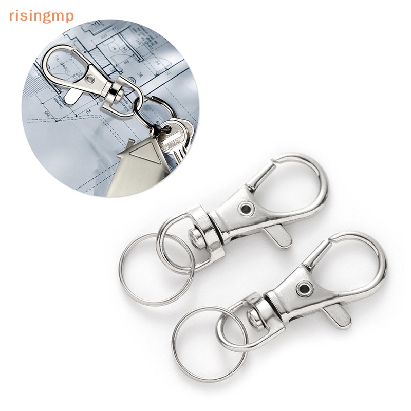 [risingmp] Set 10 Móc Càng Cua Bằng Kim Loại Làm Trang Sức Thủ Công DIY