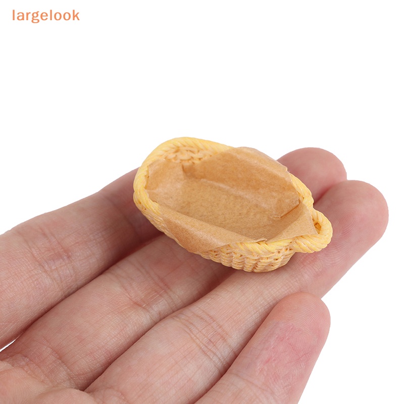 1 Set Giỏ Bánh Mì Sandwich Tỉ Lệ 1: 12 Trang Trí Nhà Búp Bê