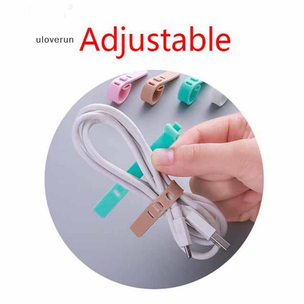 Bộ 5 Phụ Kiện Bảo Vệ Dây Cáp USB Bằng Silicon Tiện Dụng