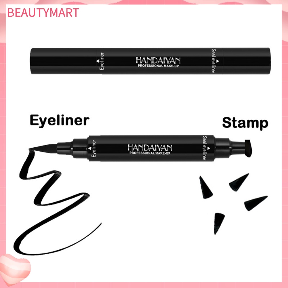 Bút Kẻ Mắt Dạng Lỏng Thiết Kế Hai Đầu Màu Đen Quyến Rũ