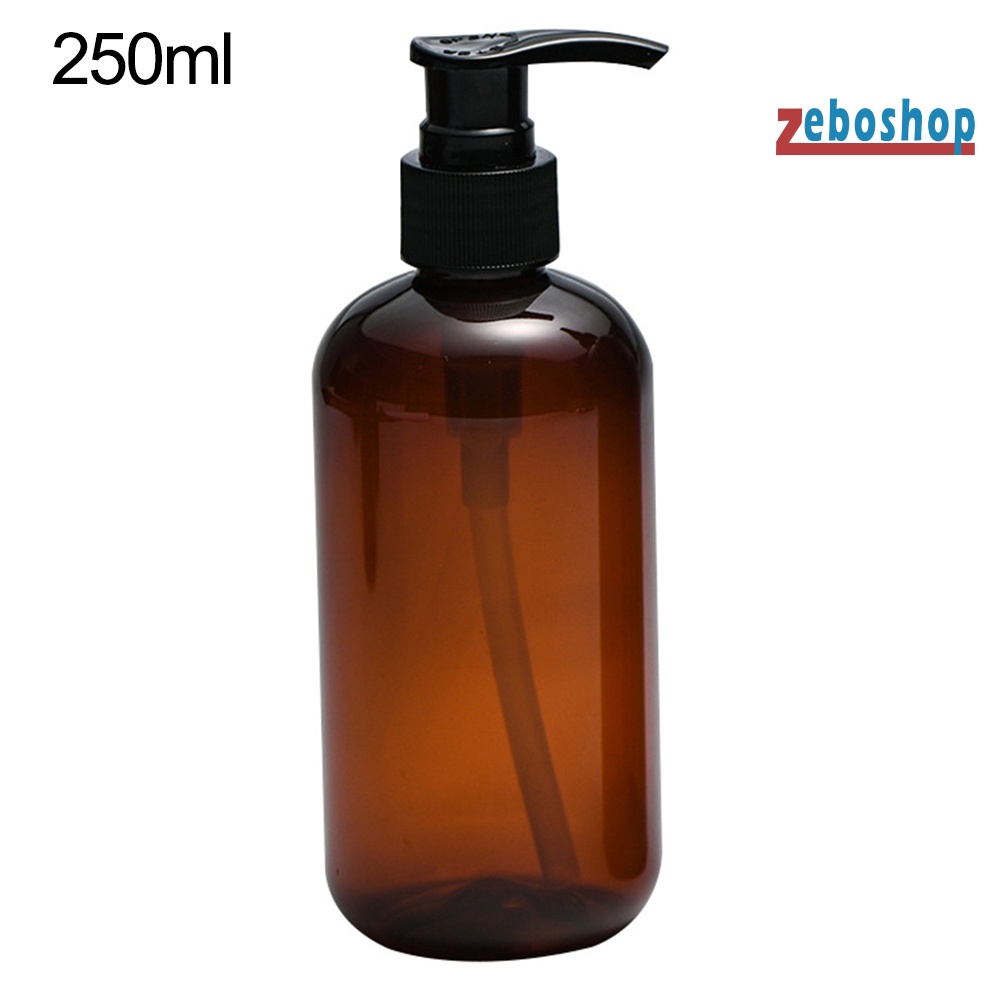 Chai Rỗng Trong Suốt Dạng Nhấn Đựng Xà Phòng Dạng Nhấn 250 / 500ml