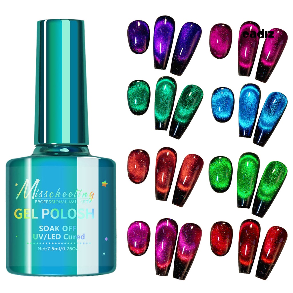 Sơn Móng Tay Gel UV Nhanh Khô Tạo Hiệu Ứng Mắt Mèo Lấp Lánh 8g