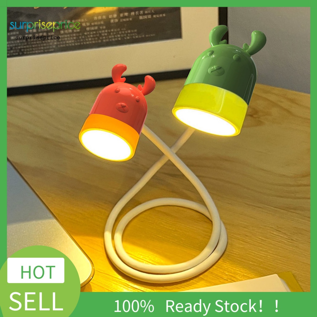 Spa Đèn LED Đọc Sách Bảo Vệ Mắt Thiết Kế Ống Linh Hoạt Bằng Nhựa Không Gây Chói Mắt Sử Dụng Pin Tiện Lợi Cho Học Sinh