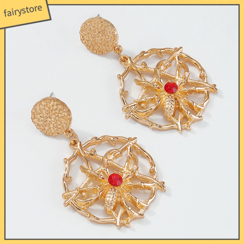 1 Đôi Bông Tai Hợp Kim Dáng Dài Chống Gỉ Phong Cách Vintage