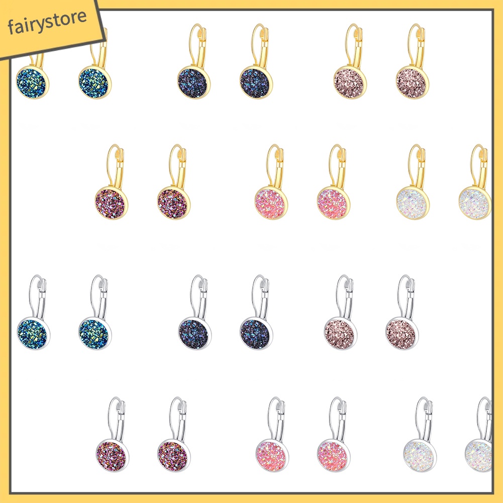 Bông Tai Đính Đá Lấp Lánh Sang Trọng Dành Cho Nữ