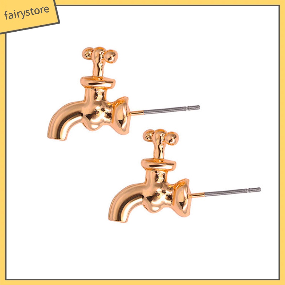 Bông Tai Hình Vòi Nước Thời Trang Dành Cho Nữ