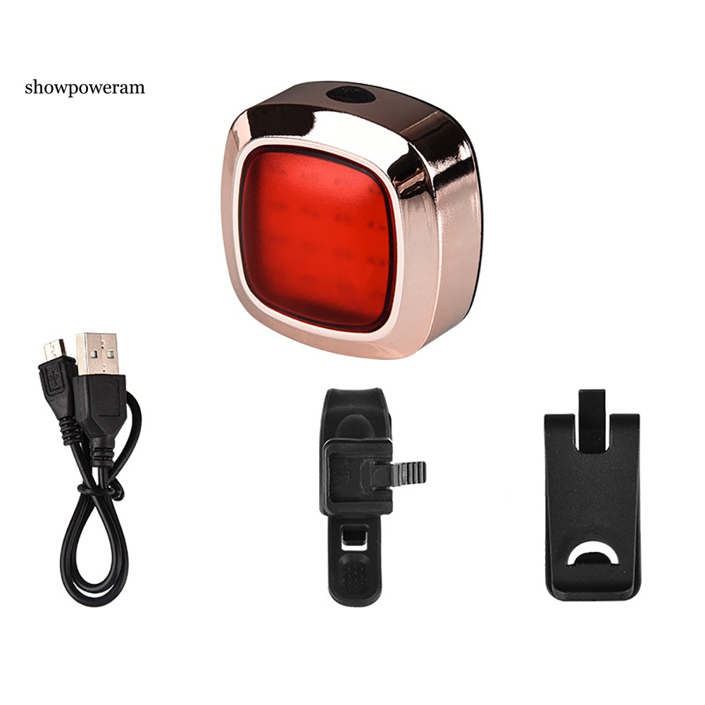 Đèn LED Cảnh Báo An Toàn Sạc USB Gắn Đuôi Xe Đạp