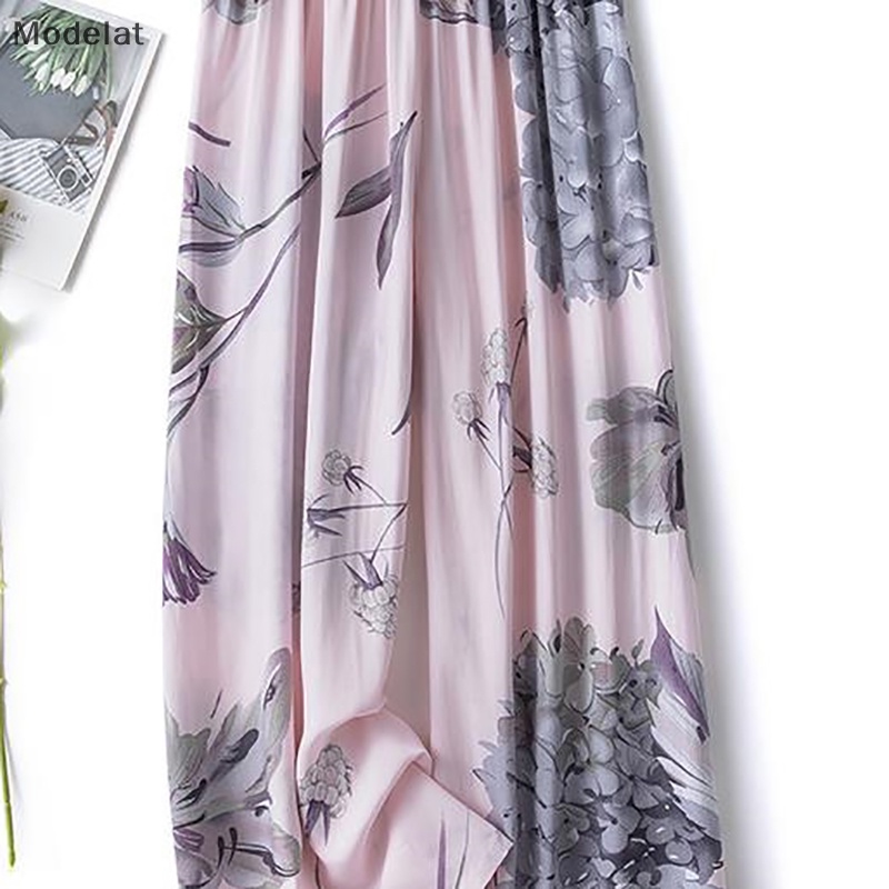 Mfc Quần ống rộng Chất Liệu Cotton Lụa Thời Trang Mùa Hè Cho Nữ