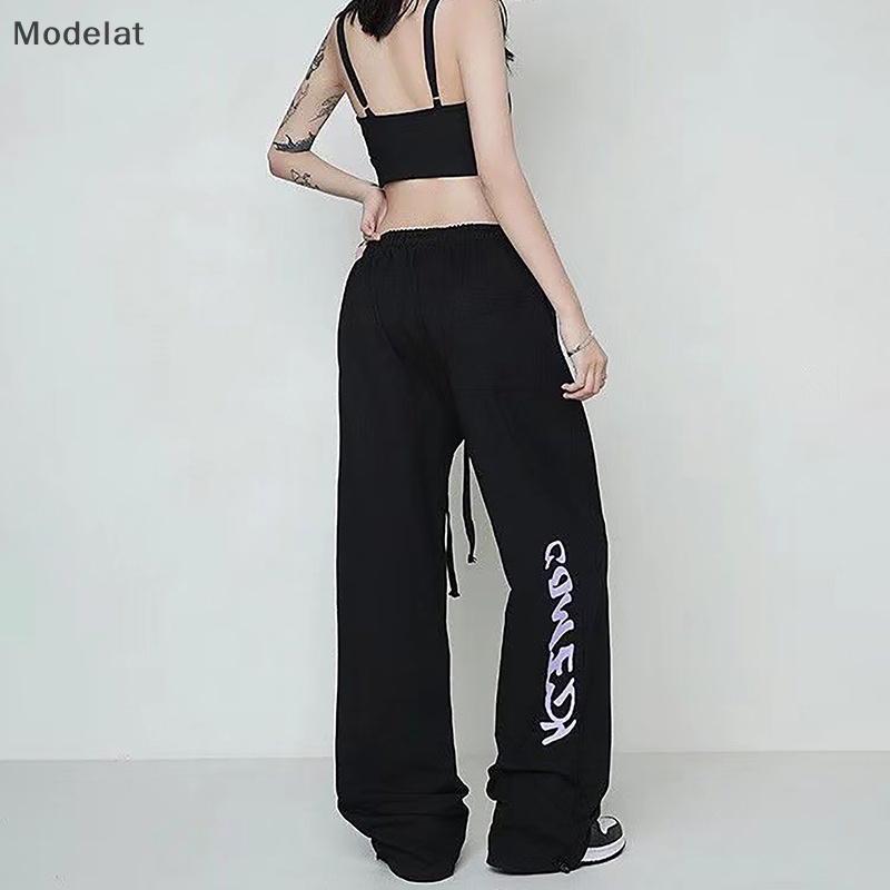 Mfc Quần Harem Dài Tới Mắt Cá Lưng Cao Dáng Rộng Thời Trang Mùa Hè Cho Nữ