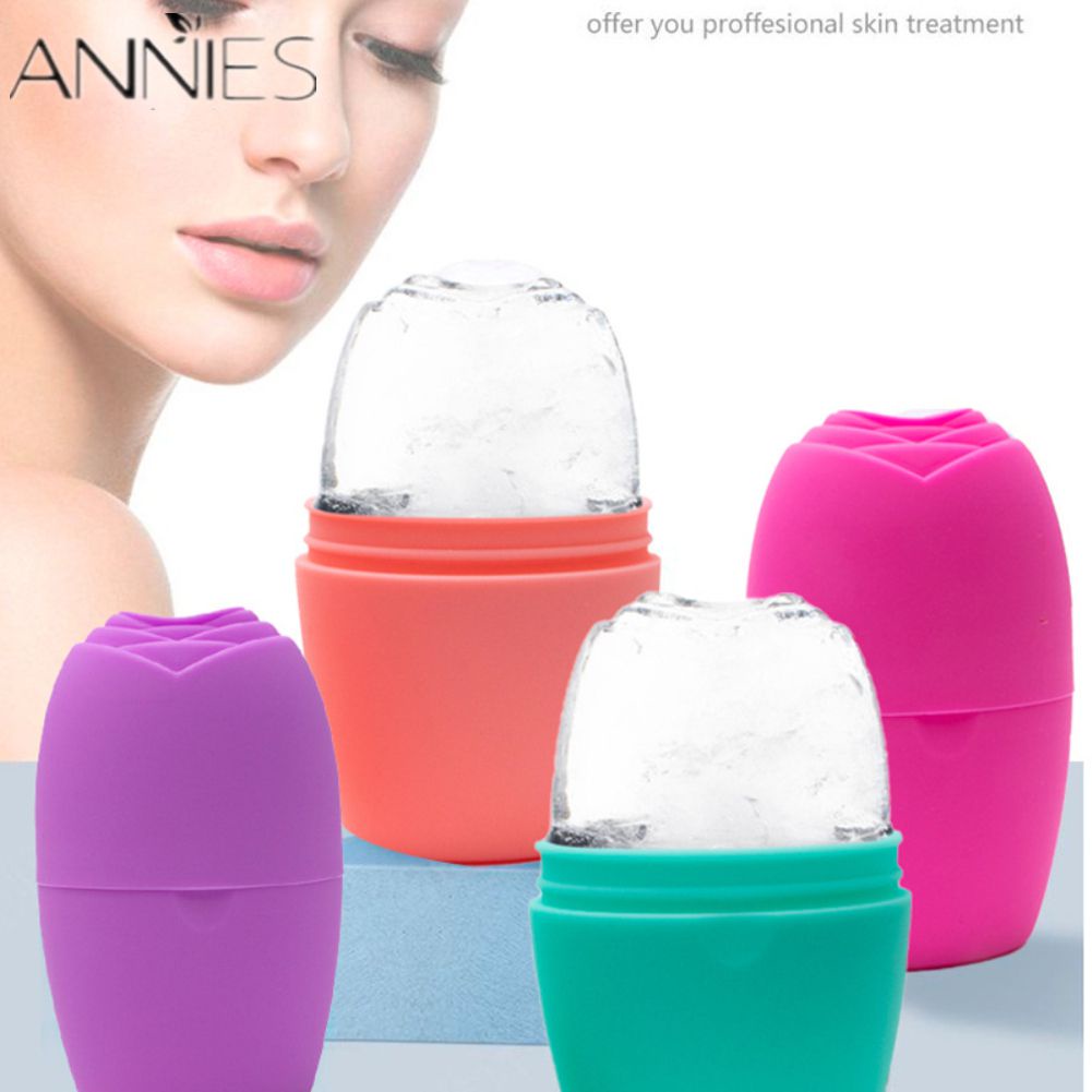 Khuôn làm đá lăn mặt giúp da săn chắc chất liệu silicon tiện dụng ANNIES