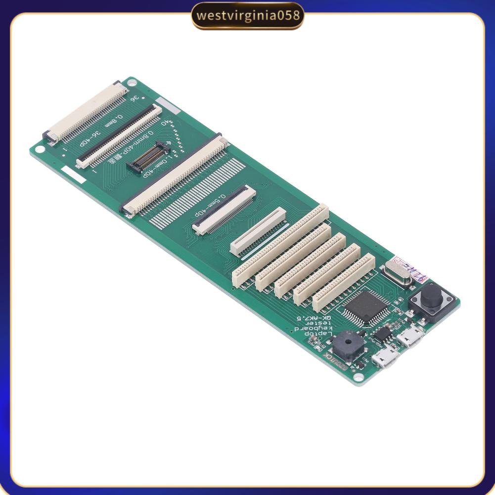 Westvirginia058 Giao Diện USB Bàn Phím Kiểm Tra Mô Đun Đa Năng 40Pin Nhiều Cổng Tự Làm Laptop Bộ Phát Hiện