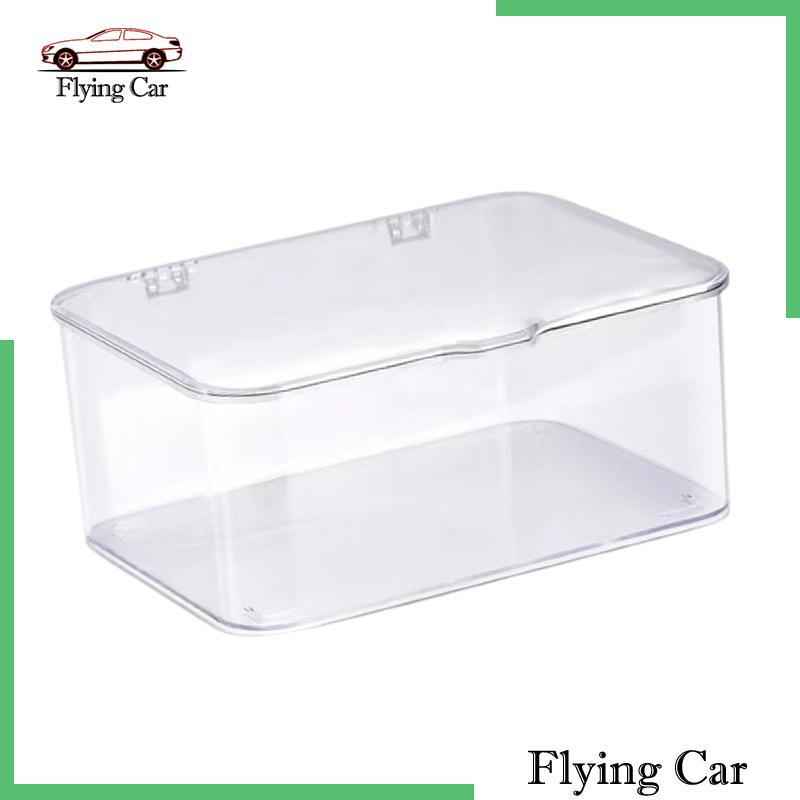 Hộp Đựng Đồ Dùng Trong Suốt Siêu Bền Tiện Dụng Cho Phòng Tắm / Nhà Bếp Giá Đỡ