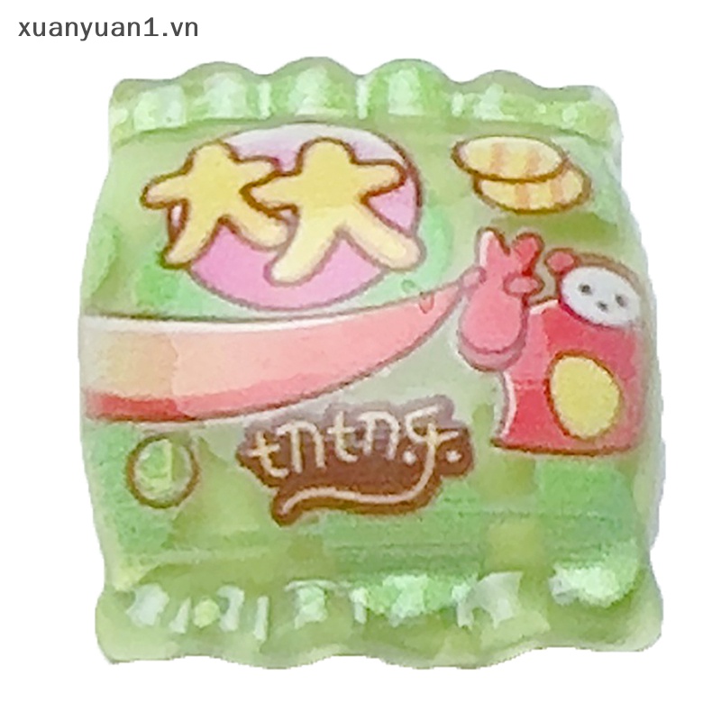 Set 5 Kẹp Tóc Hình Cây Kem Mini Bằng Nhựa Dạ Quang Độc Đáo