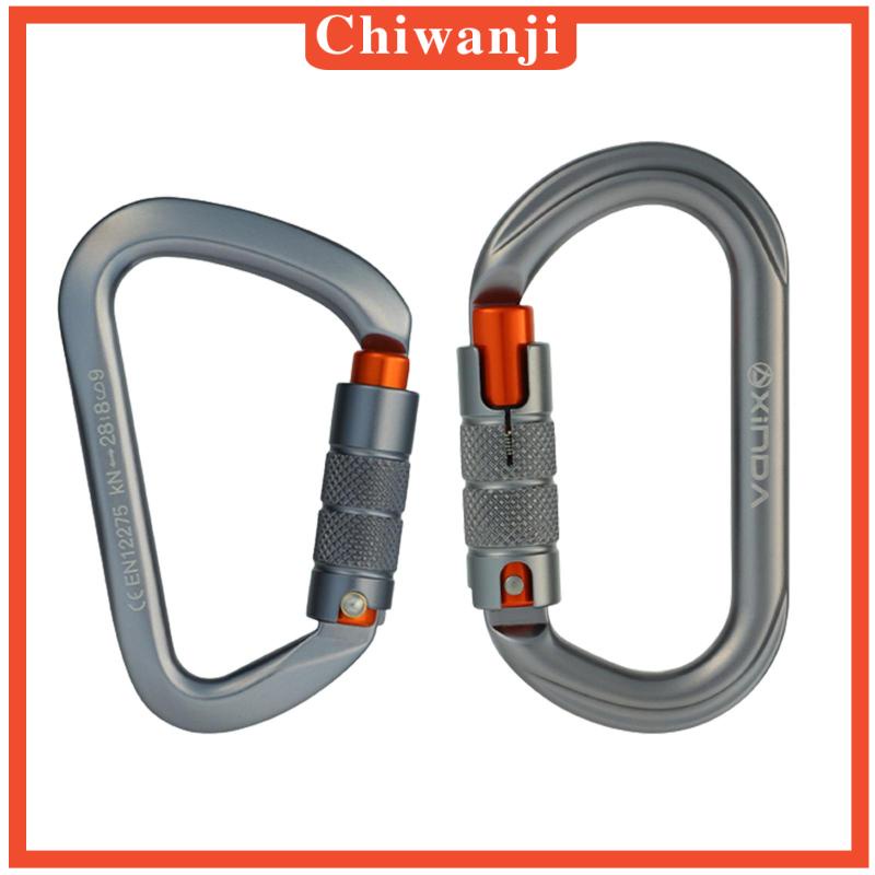 Móc Khóa Carabiner Dùng Đi Cắm Trại / Leo Núi Tiện Dụng