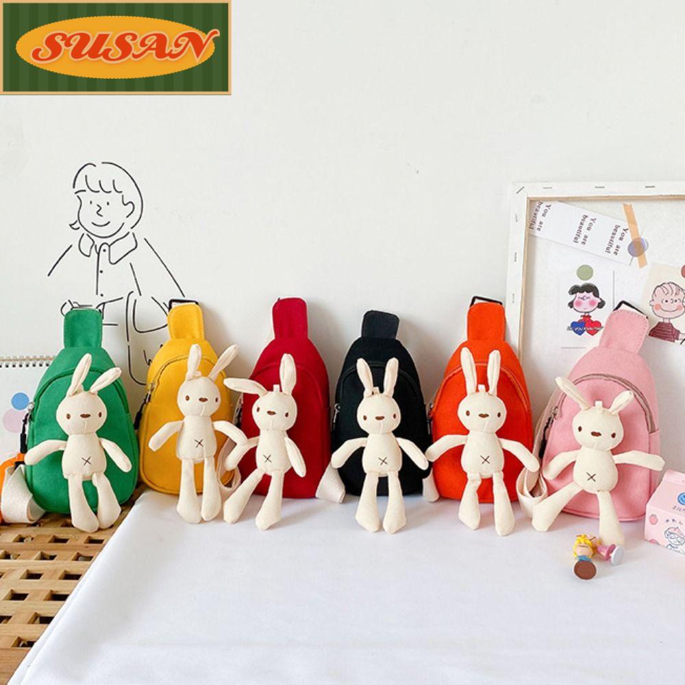 Túi Đeo Chéo Hình Thỏ Đáng Yêu Cho Bé