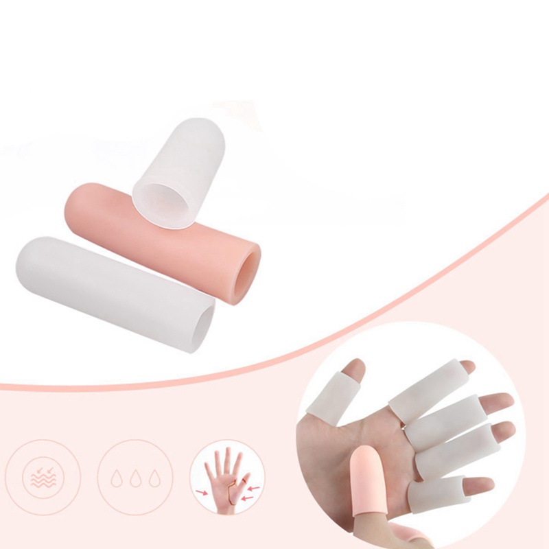 Bộ 4 Bọc Ngón Tay Bằng Silicone Chống Nứt Tiện Dụng