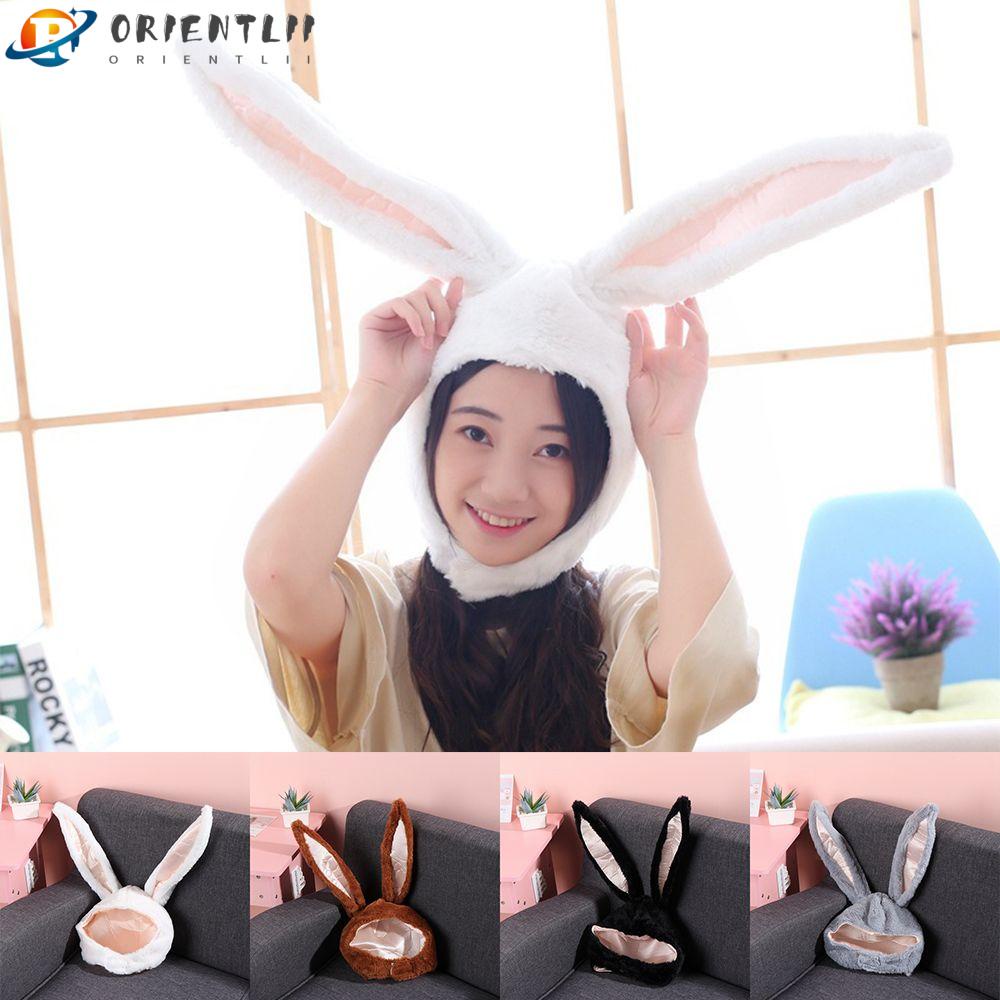 Mũ Tai Thỏ Nhồi Bông Dễ Thương Dành Cho Các Bữa Tiệc