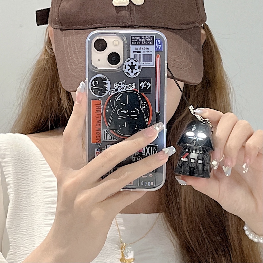 Ốp Điện Thoại imd TPU Mềm Chống Sốc Họa Tiết Nhãn Hiệu Dạ Quang Hai Mặt Màu Trắng Đen Cho iPhone 11 13 12 14 Pro Max