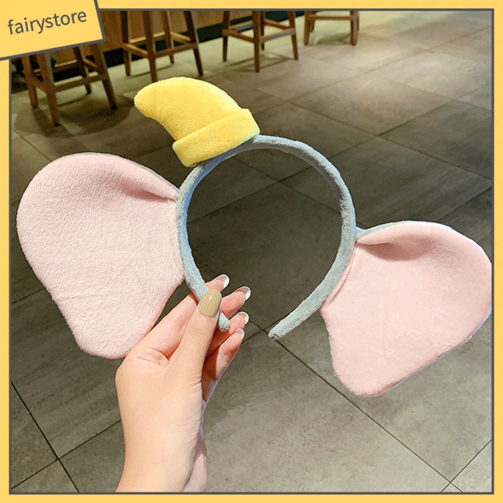 Băng Đô Tai Voi Dễ Thương Dùng Rửa Mặt / Trang Điểm