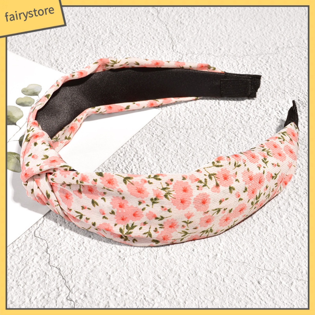 Băng Đô Thắt Nút Bản Rộng Tùy Chỉnh Thời Trang Cho Nữ