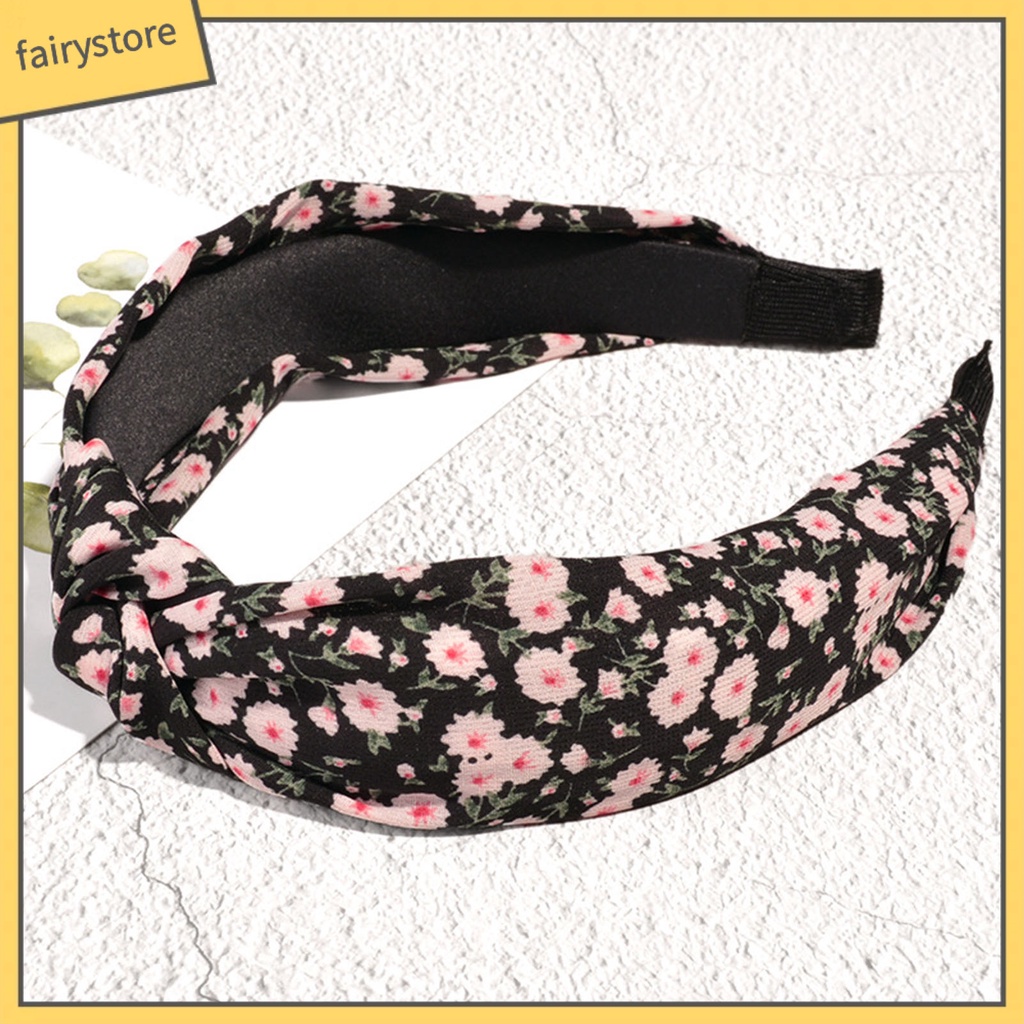 Băng Đô Thắt Nút Bản Rộng Tùy Chỉnh Thời Trang Cho Nữ