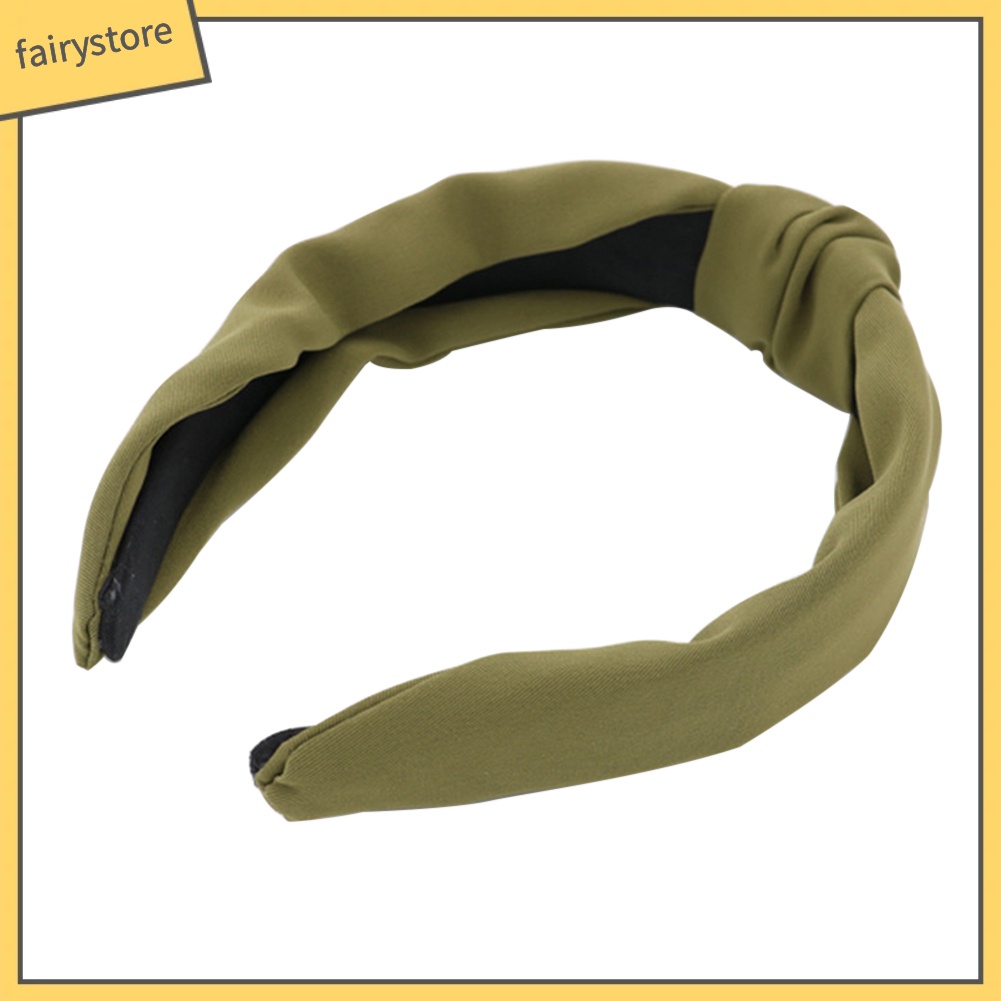 Băng Đô Thắt Nút Chéo Thời Trang Cho Nữ