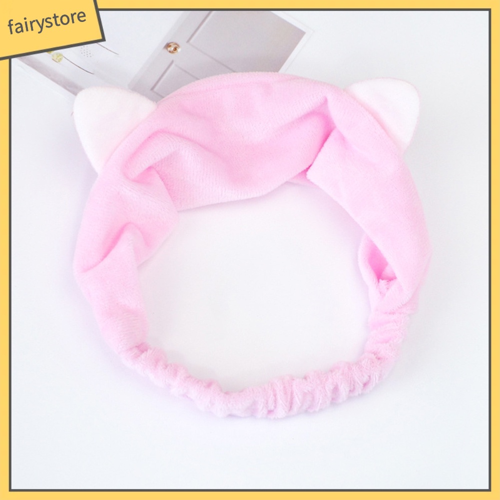 Băng Đô Tai Mèo Co Giãn Đáng Yêu Cho Nữ