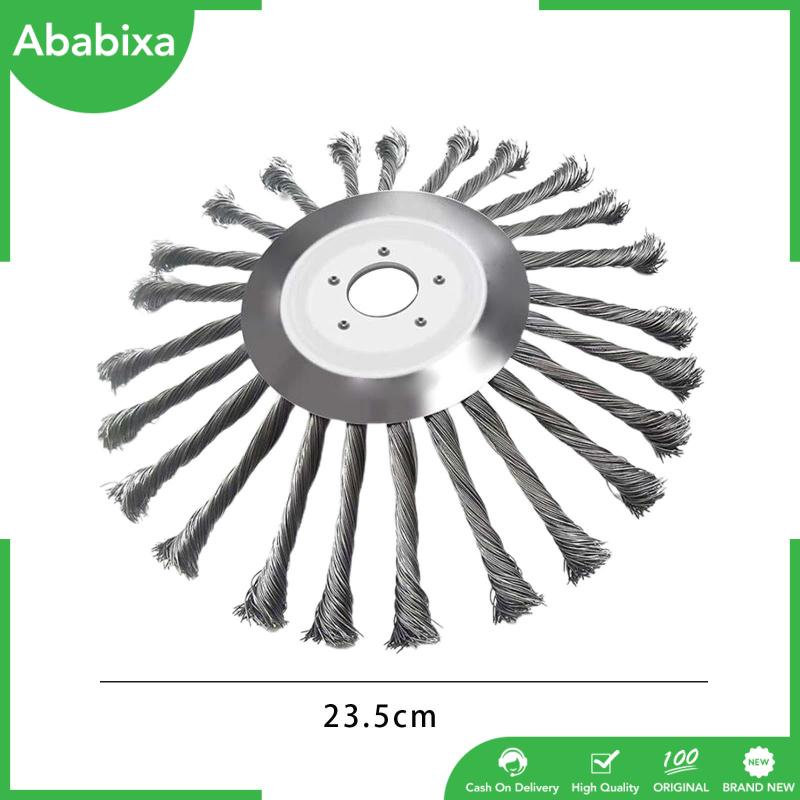 Bàn Chải Dây Thép 10 inch Đầu Cắt Cỏ Thông Dụng Có Thể Tháo Rời