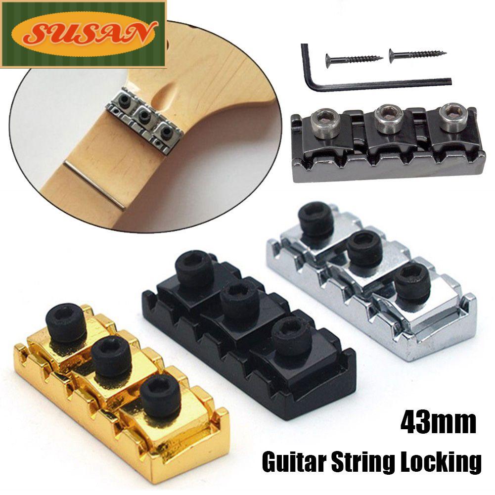Khối Khóa Dây Đàn Guitar Thay Thế 43mm Bằng Kim Loại SUSANS