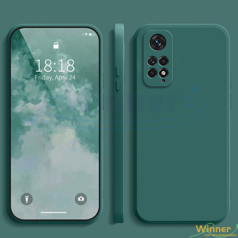 Ốp Lưng Redmi Note 12 Pro 4g Note 12s Note 12 Turbo Note 12 Note 11s note 11 note 11 pro note 12 pro 5g Ốp Điện Thoại Silicon Màu Macaron Cho