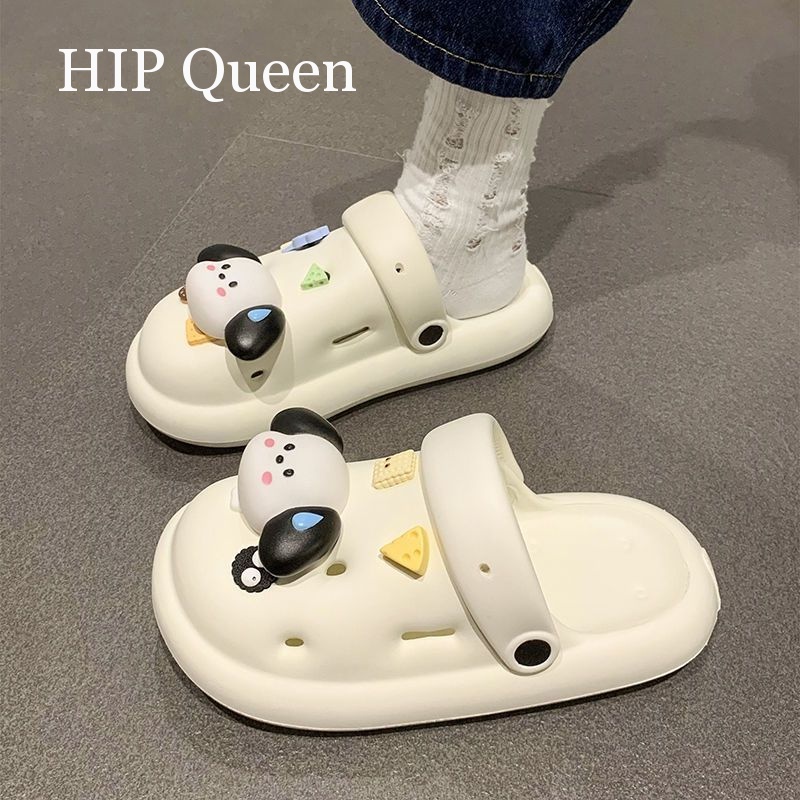 HQ dép dép nữ dép bánh mì nữ dép bánh mì nữ Chống Trượt 6908