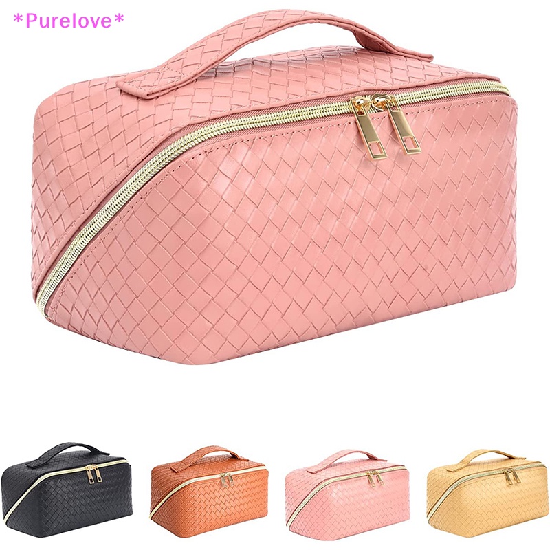 Túi Da PU Đựng Mỹ Phẩm Du Lịch Sức Chứa Lớn Cho Nữ Mới