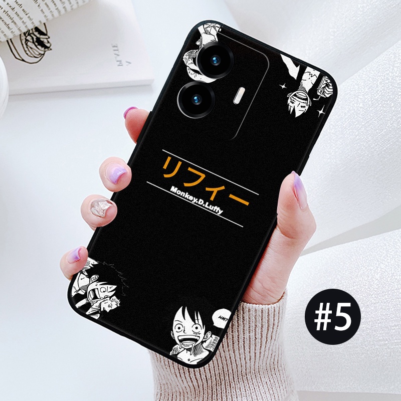 VIVO Y22 Y21 Y20 Y20S Y12S Y12A Y20I Y19 Y16 Y15A Y15S Y12 Y17 Y15 Y11 Y02 Y02S Ốp Điện Thoại Dẻo Họa Tiết One Piece Luffy Cho