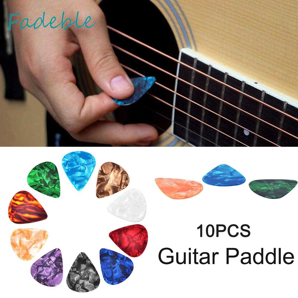 Miếng GảY ĐàN Guitar / Ukulele - Bộ 10 CáI