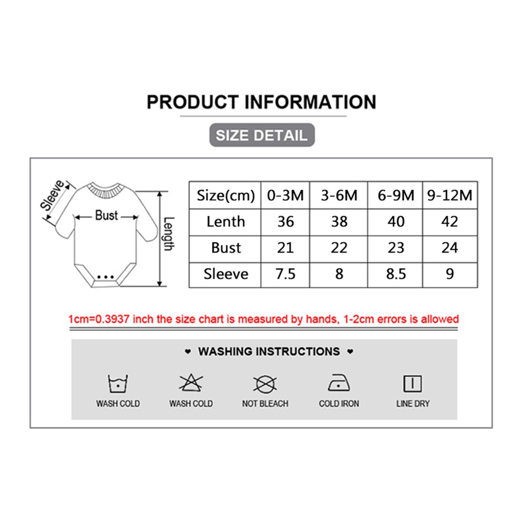 Bộ 3 Món Áo Liền Quần Tay Ngắn Dễ Thương Cho Bé Sơ Sinh