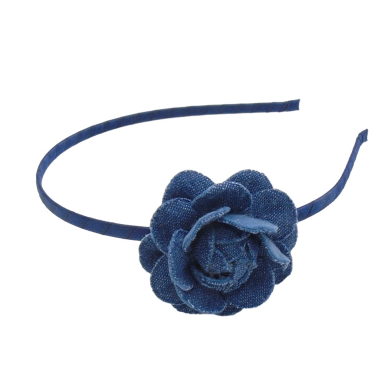 Băng Đô Cài Tóc Rửa Mặt Chống Trượt Hình Hoa Hồng Độc Đáo Cho Nữ