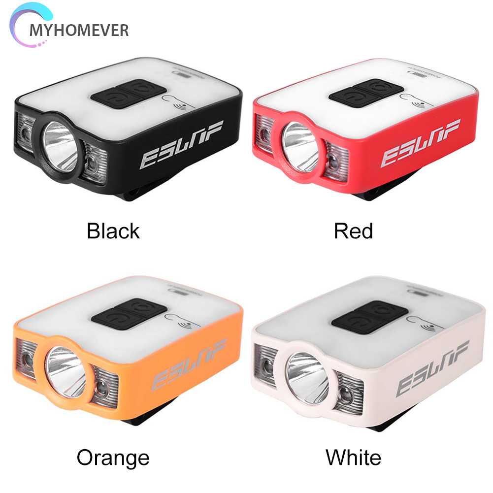 Đèn LED Kẹp Mũ 1200mAh USB / Type-C Cảm Biến Thông Minh Có Thể Sạc Lại