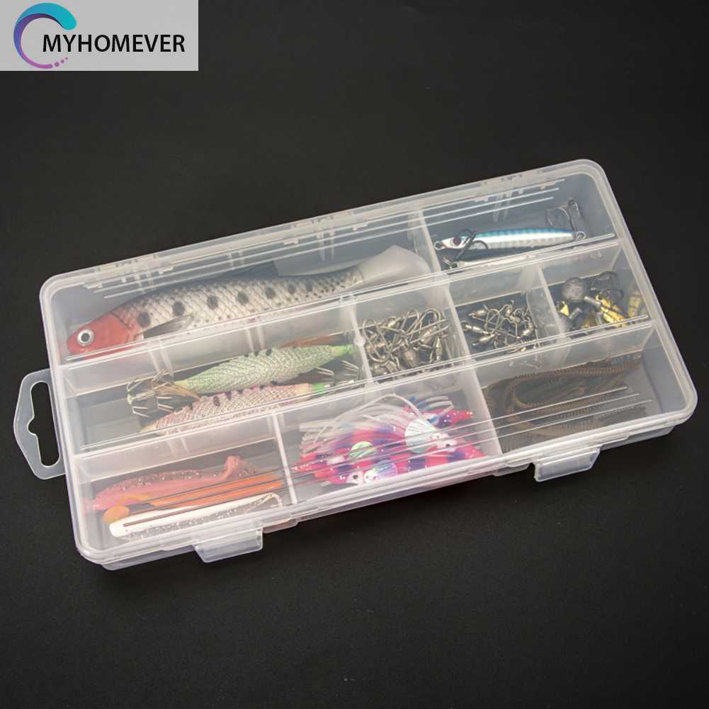 Hộp Nhựa 15 Ngăn Đựng Lưỡi Câu Cá Tiện Lợi