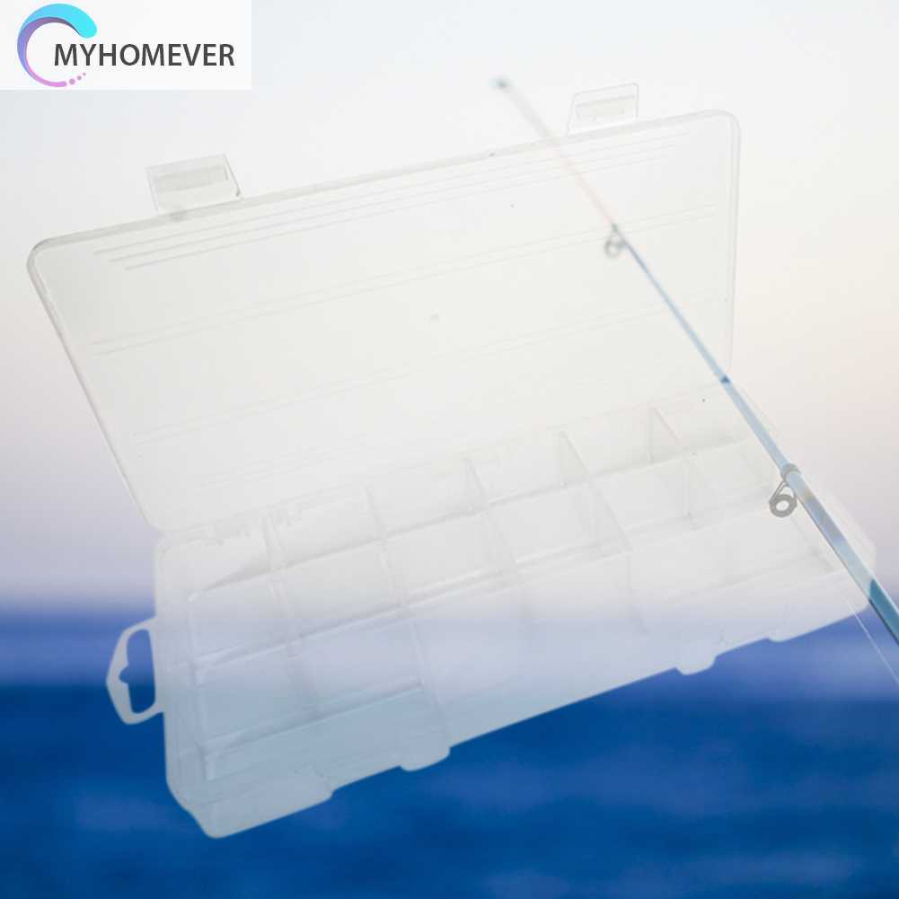 Hộp Nhựa 15 Ngăn Đựng Lưỡi Câu Cá Tiện Lợi