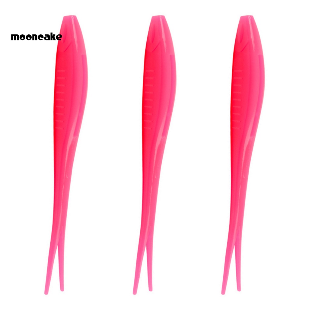 Bộ 3 Mồi Câu Cá Giả Mềm Không Biến Dạng