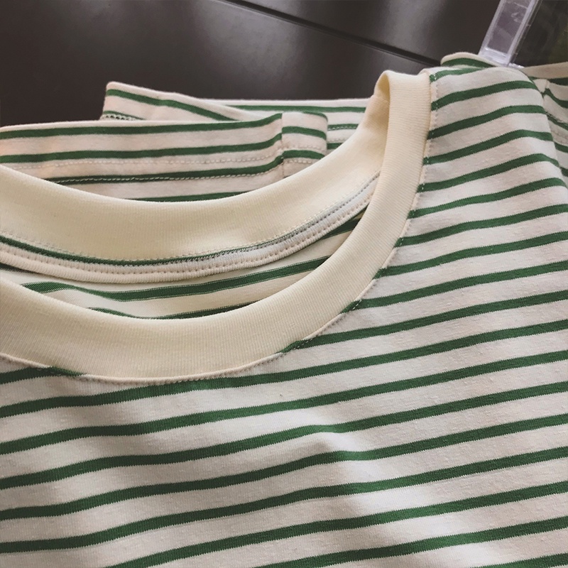 NRVP Áo Thun Nữ Ngắn Tay In Chữ Phong Cách Hàn Quốc