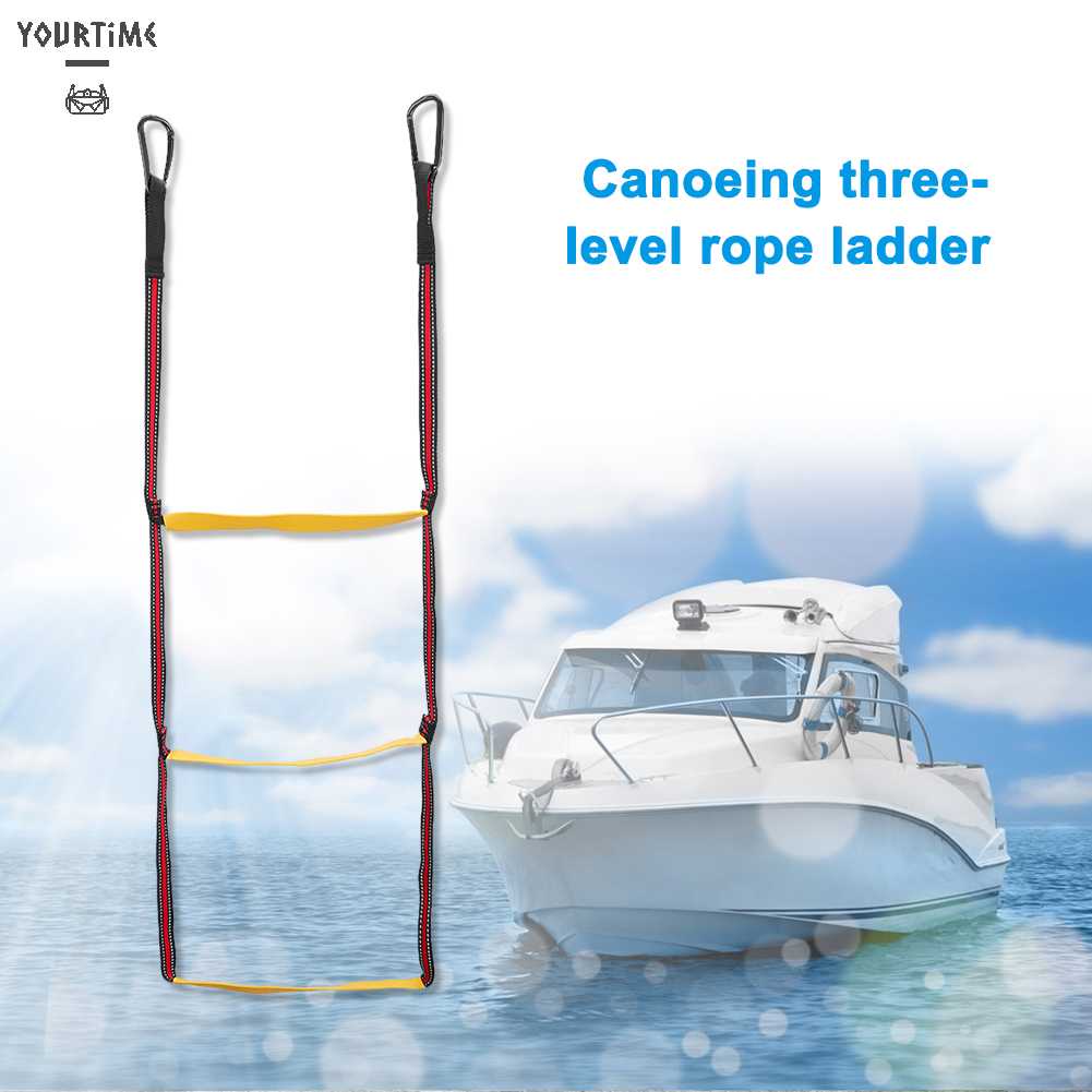 Thang Dây 3 Bậc Tiện Lợi Cho Thuyền Kayak Bơm Hơi