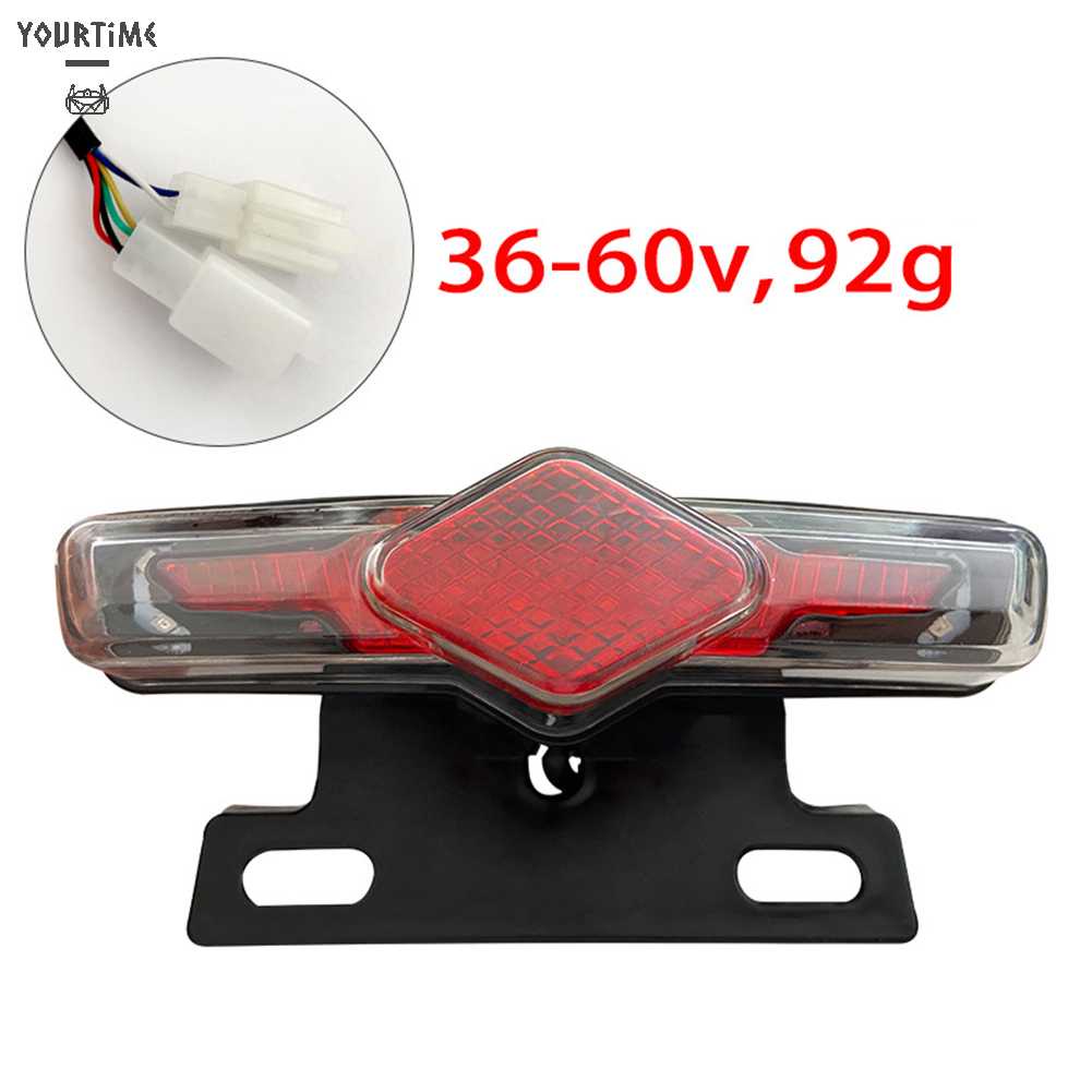 Đèn LED Xi Nhan 36-60V Chống Thấm Nước Gắn Đuôi Xe Đạp Điện