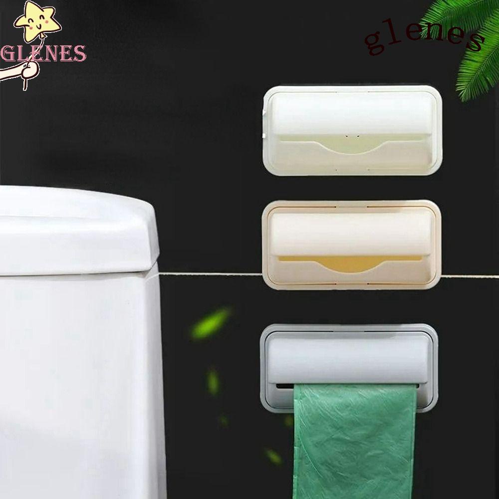 Hộp Đựng Túi Rác Treo Tường Không Cần Đục Lỗ Tiện Dụng Cho Nhà Bếp / Phòng Tắm