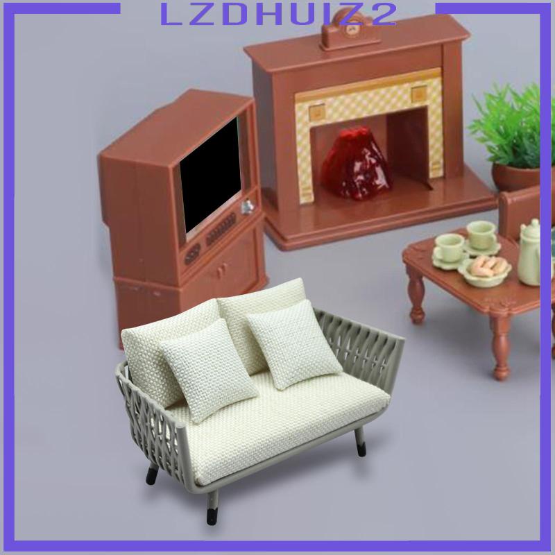 [Lzdhuiz] Nội Thất Phòng Khách Búp Bê Thu Nhỏ