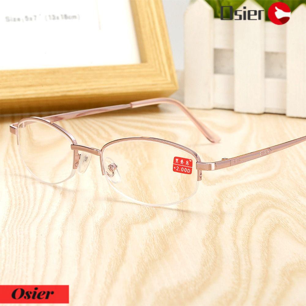 Osier1 Kính Đọc Sách Chống Mỏi Mắt Phong Cách Vintage Đơn Giản Cho Nữ