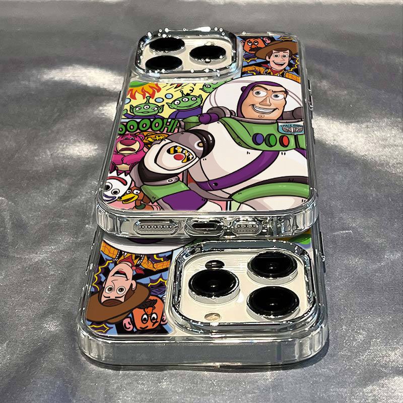 ✅Ốp Điện Thoại Dẻo Họa Tiết Hoạt Hình Buzz Lightyear Chống Sốc Cho Iphone1213In 118plus14pro max7
